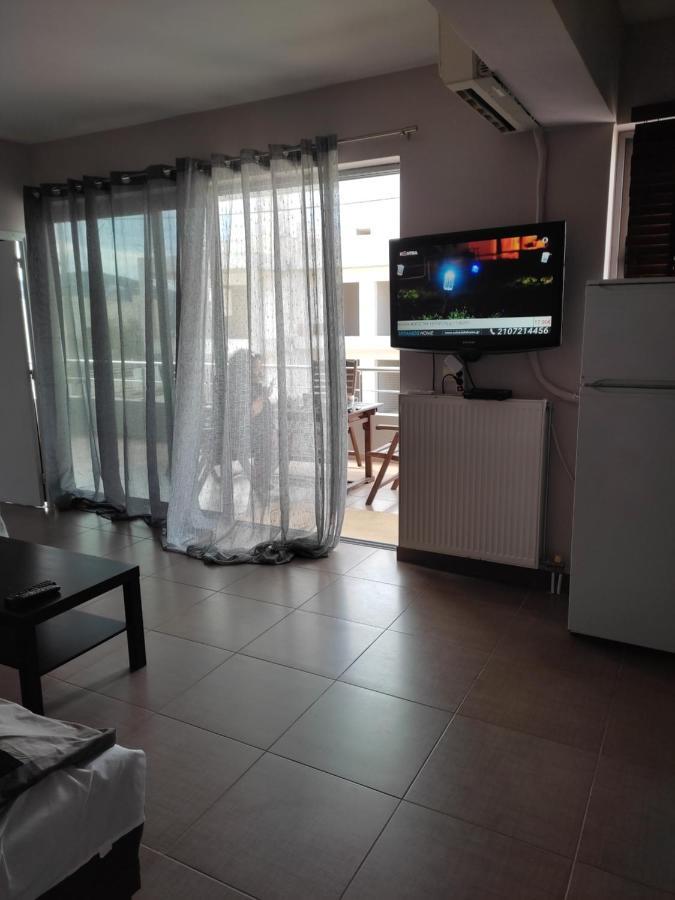 Apartmán Double M Comfy Flat Markópoulon Exteriér fotografie
