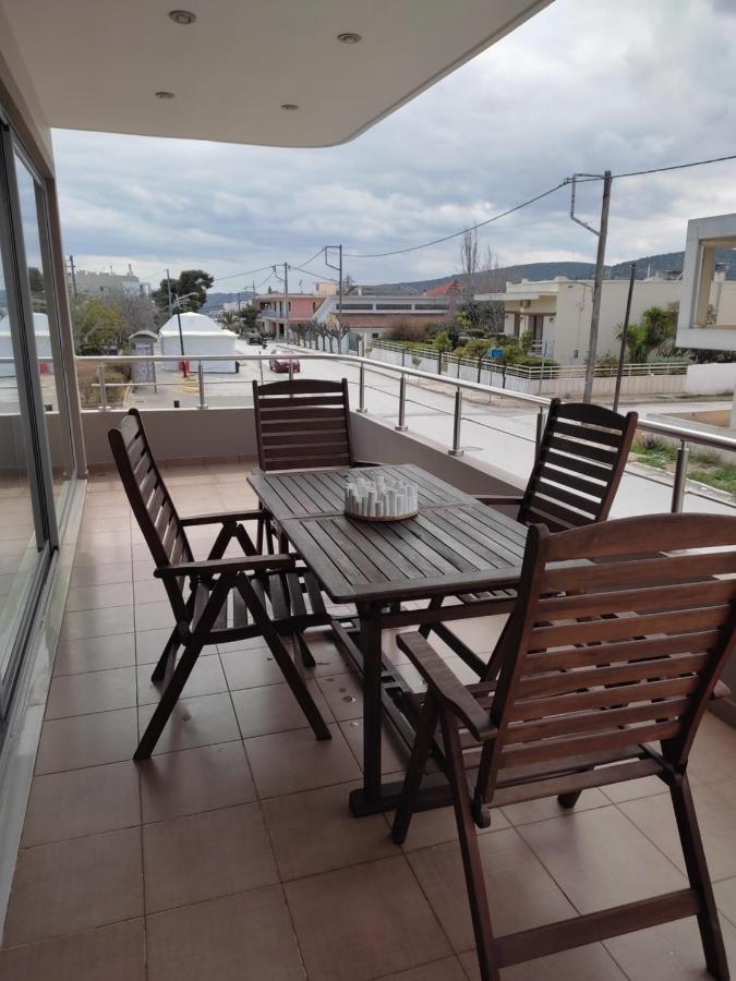 Apartmán Double M Comfy Flat Markópoulon Exteriér fotografie